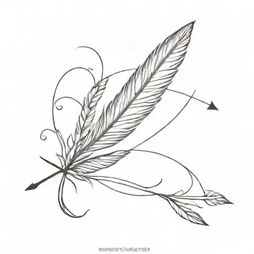 Feather And Arrow