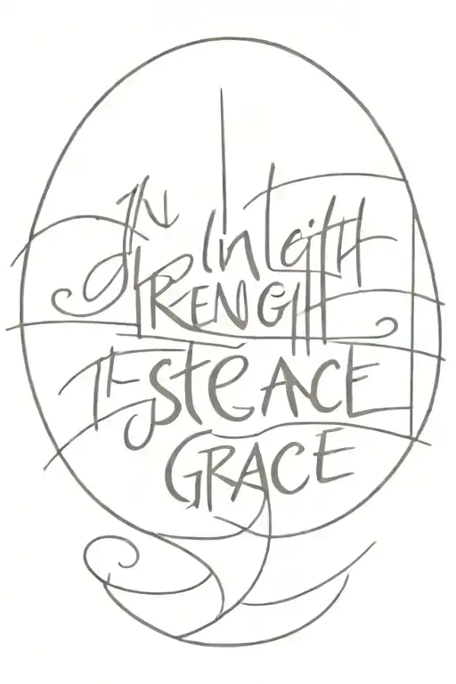 In Strength I Rise In Grace I Stand