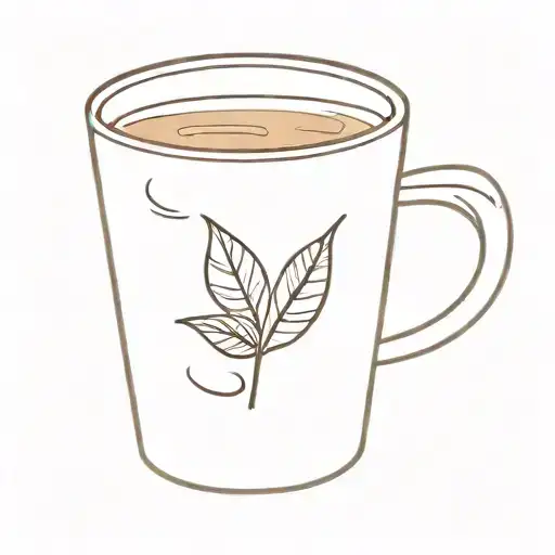 Lipton Tea Bag In Coffee Mug