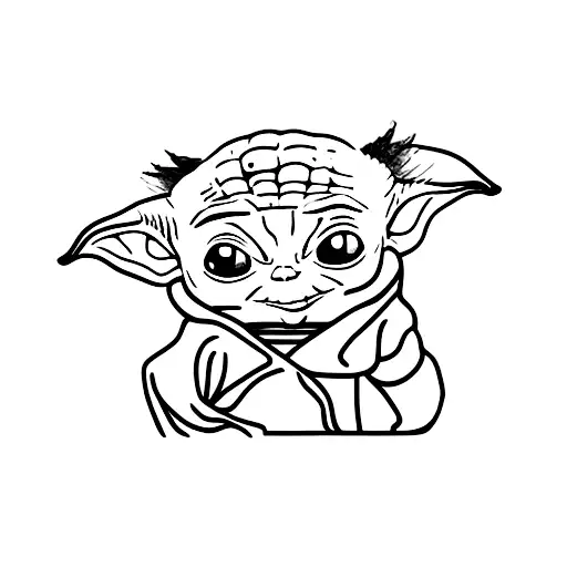 Cute Baby Yoda
