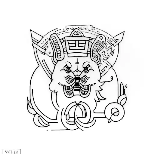 A Tattoo Showcasing The Strength Of Sisu In A Minimalist Style