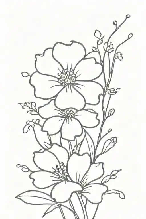 Buttercup Flowers And Sun Rays