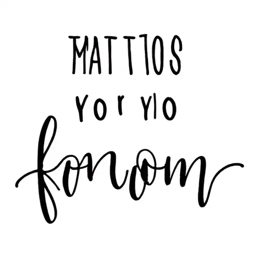 Matching Tattoos For Mom Cool