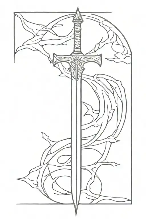 Sword From The Show Merlin