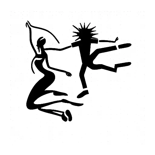 Dancing To Techno Music