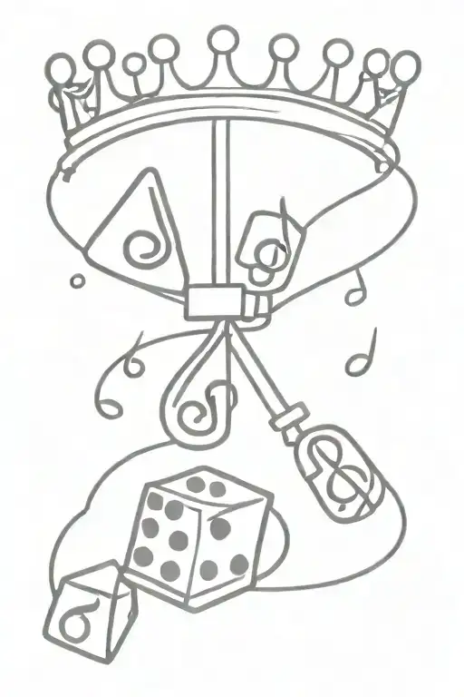 Dice Crown Music Notes