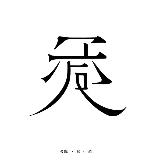 Self-discipline Chinese Symbol