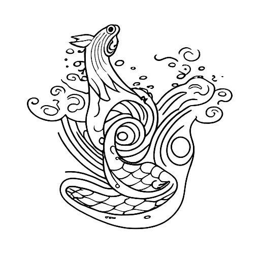 Ocean One Line Ankle