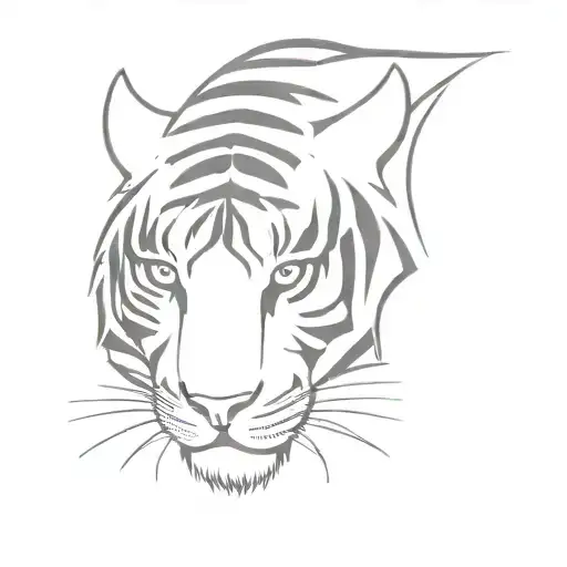 Anime Tiger Simple