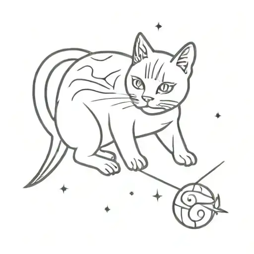 Bacon And Cat In Space