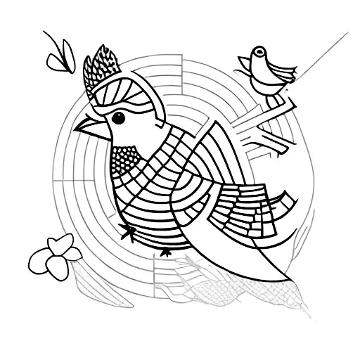 Small And Powerful Bird Who Can Withstand By Herself