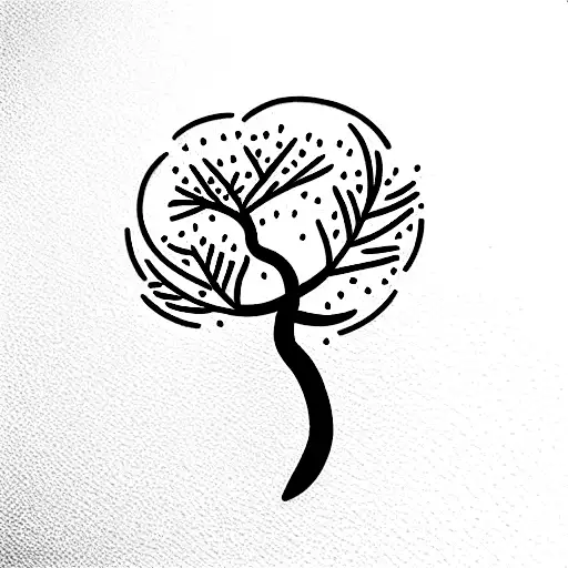 Cherry Tree Growing Through Window