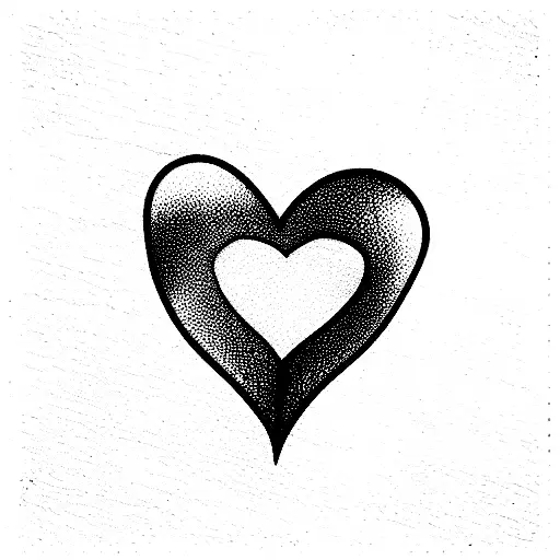 Delicate Heart With Little Holes