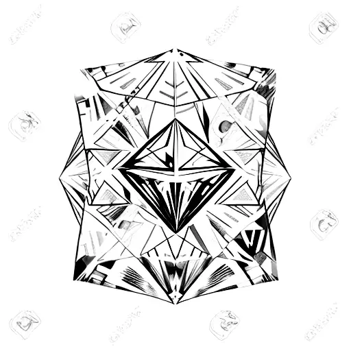 Diamond Symbol With Dirtbike