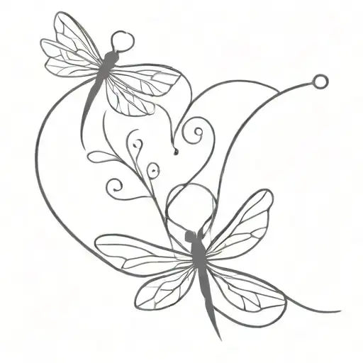 Dragonfly Heart A Minimalist