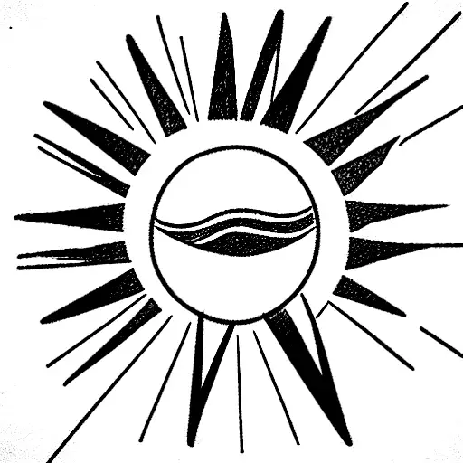 Icarus In Front Of The Sun