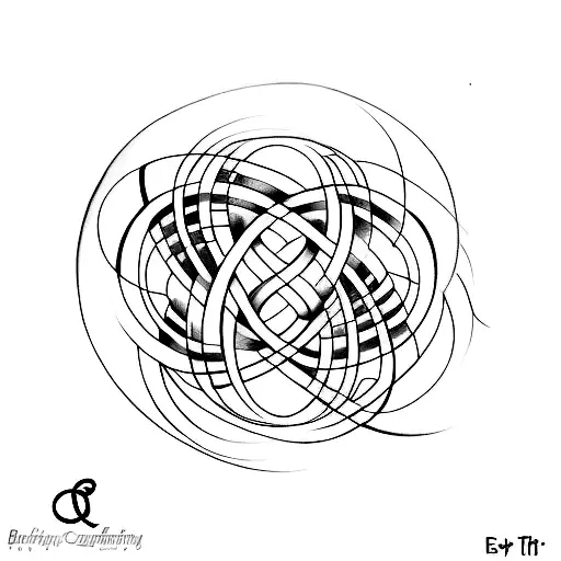 Infinity Symbol With The Words Lexie Dexter Incorporated Crossing At The Centre Point