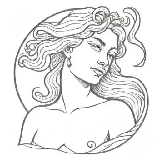 Birth Of Venus Greek Goddes