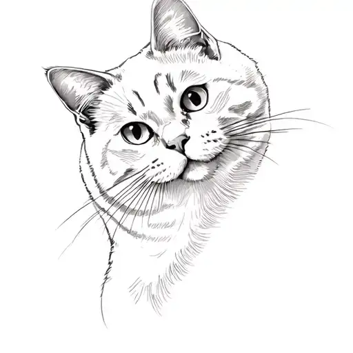 A British Shorthair Cat