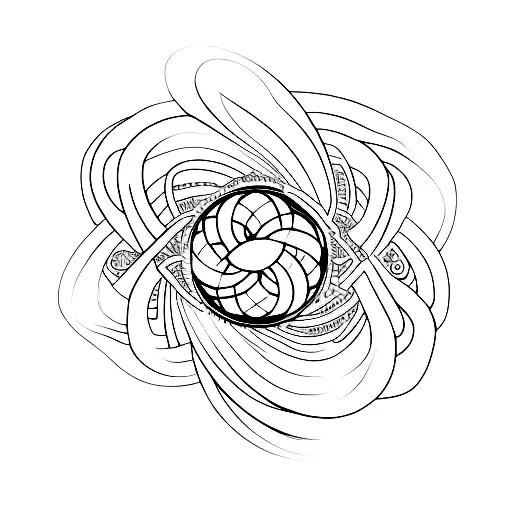 Infinity Symbol With Sunflower And E & M Initials