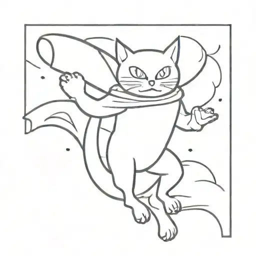 Space Ghost Cat In Hell