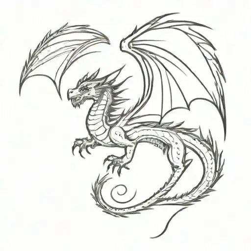 Dragon Flying