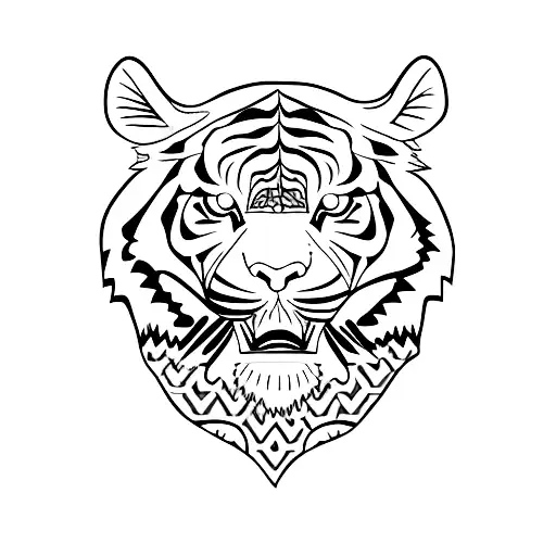 Tiger With Keshi Patterns