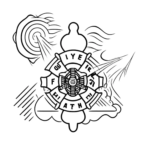 Firefighter And Humanitarian Aid And Drones