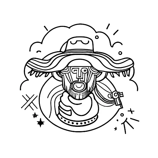 Planet Earth Wearing A Cowboy Hat