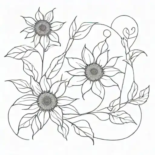 Ivy Rowen Sunflower Intertwined