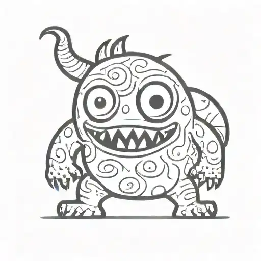 Cartoon Monster
