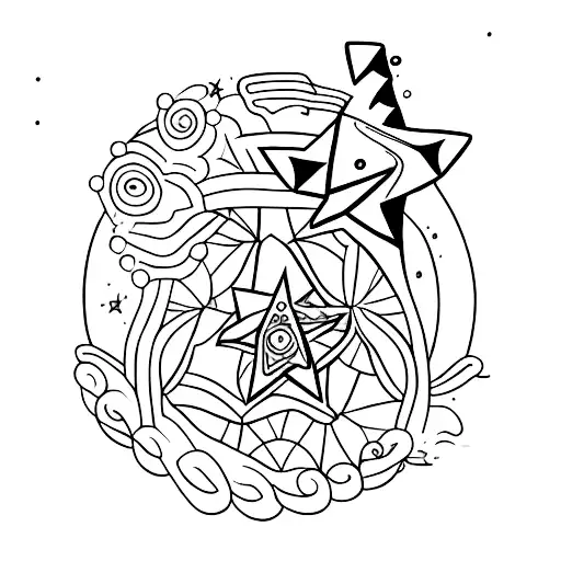 Person Holding A Star