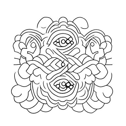 Couple Tattoo For People Who Love Each Other With Avocado