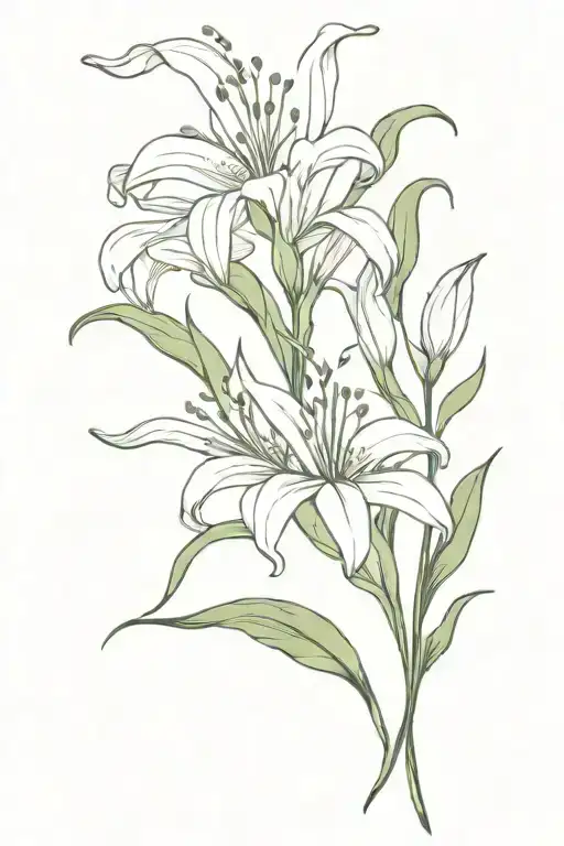 Bouquet Of Lily Of The Valleys