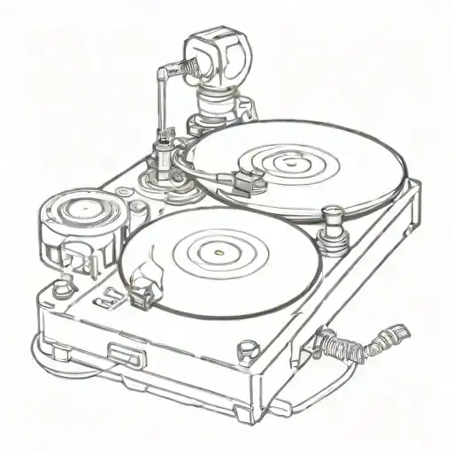 Cdj Cartoon Style Illustration