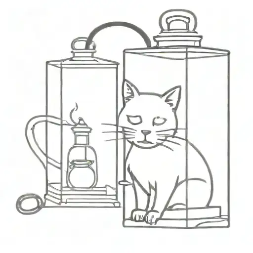 Cat And A Lantern