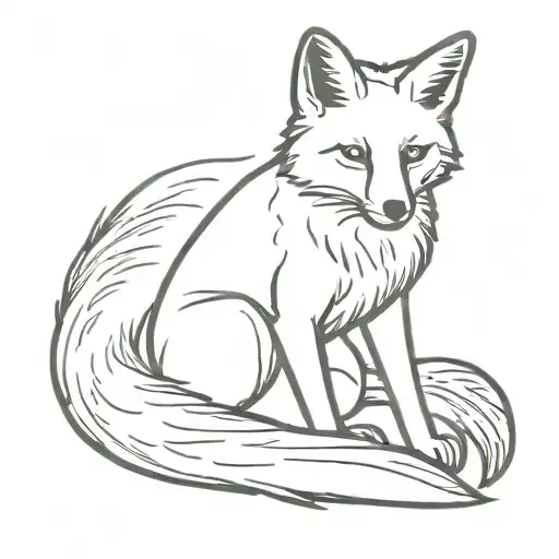 Fox Sitting