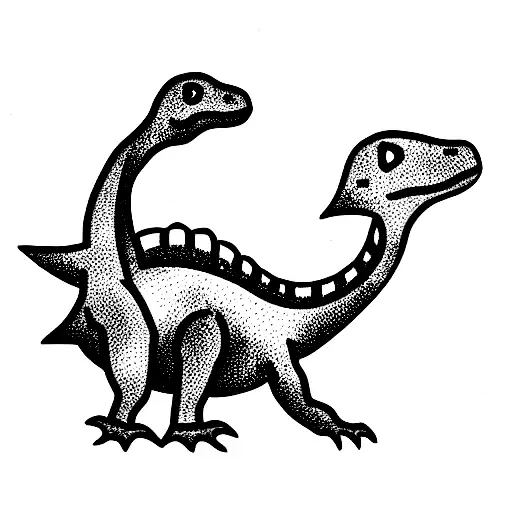 Little Dinosaur On A Plane