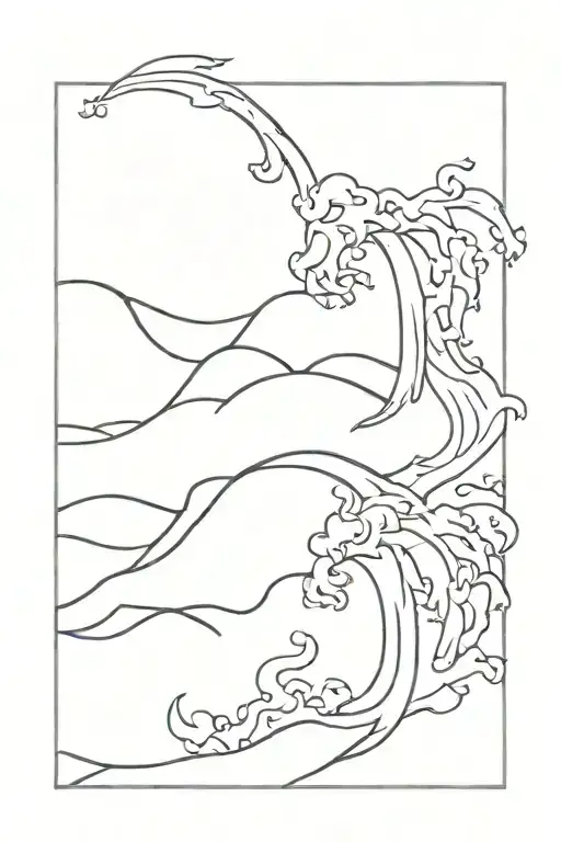 Fire And Wave Breaking