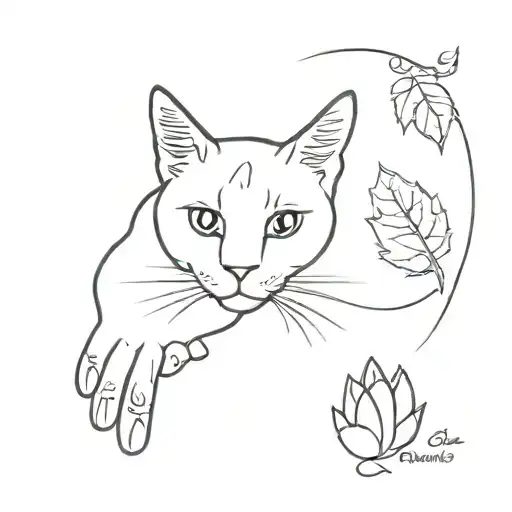 Cat Paw And Butternut Squash