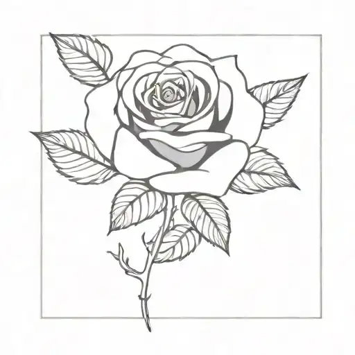 Rose Against The Background Of Revolutionary Symbols Of The Gdr