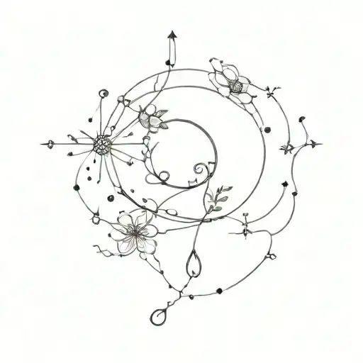 Fleur Astral Virgo Constellation