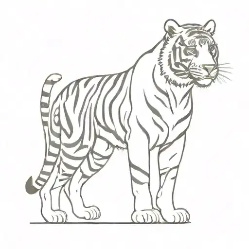 Tiger Full Body