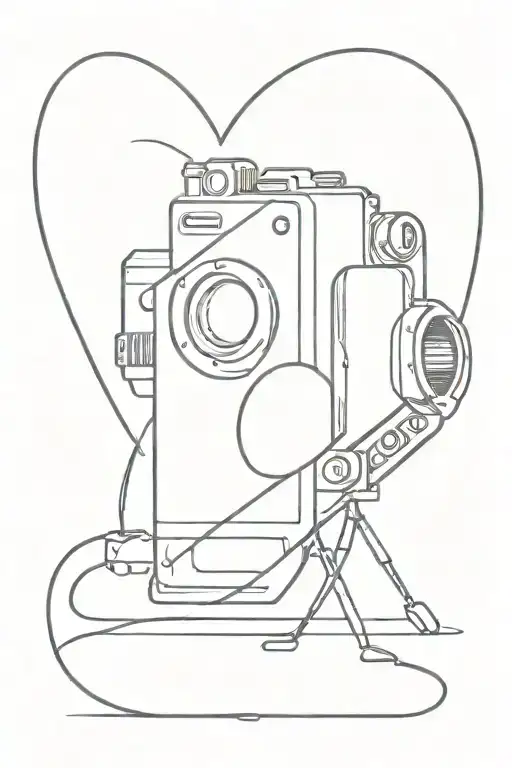 Camera Lines Theater Love