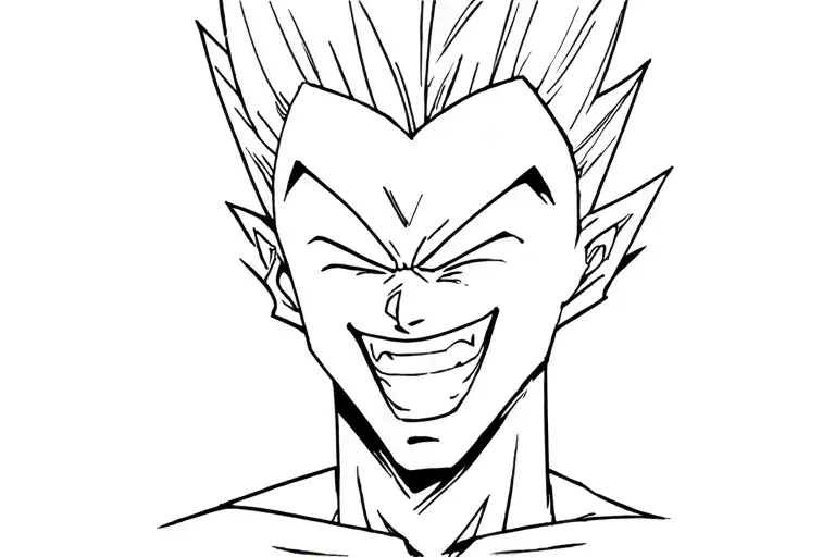 Vegeta Laughing
