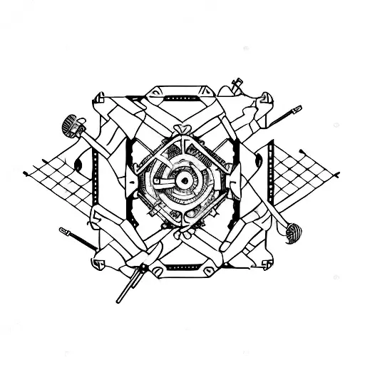 Combine Mechanical And Music Elements In A Minimalist Design