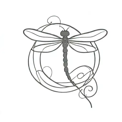 Dragonfly Infinity Symbol