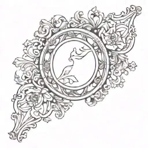 Baroque Mirror Victorian Gothic