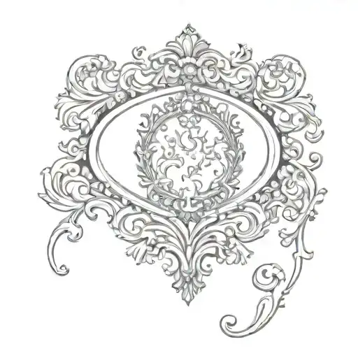 Baroque Mirror Victorian Gothic