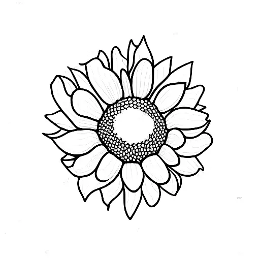 Daisy Sunflower And Daffodil In The Shape Of The Cancer Sign